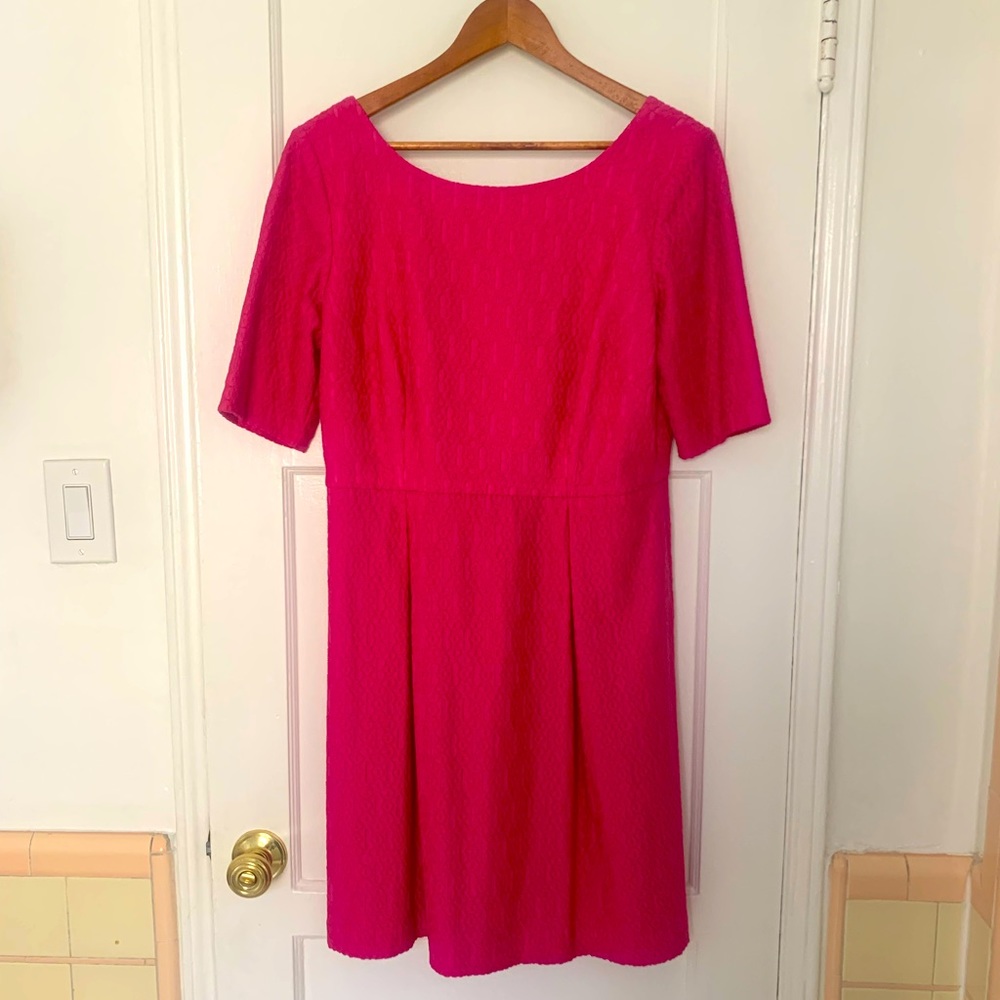 NWT Trina Turk magenta dress